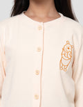 Disney Pooh Cardigan Rib Anak Perempuan
