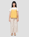 Disney Woven Pooh Kemeja Overall Anak Perempuan