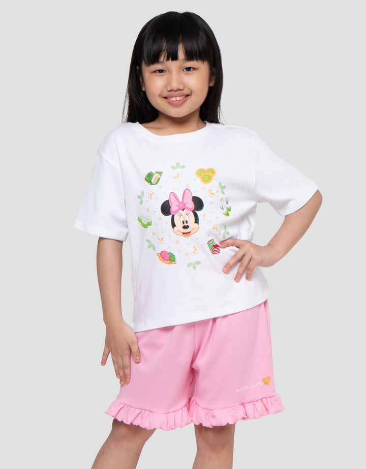 Disney Minnie Snack Club Setelan Anak Perempuan