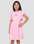 Disney Minnie Snack Club Midi Dress Anak Perempuan