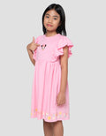 Disney Minnie Snack Club Midi Dress Anak Perempuan