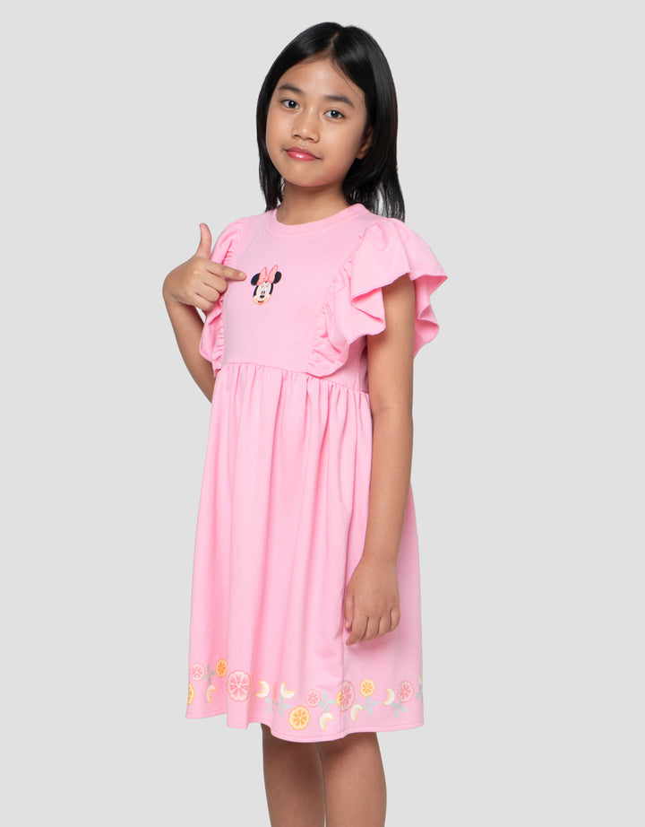 Disney Minnie Snack Club Midi Dress Anak Perempuan