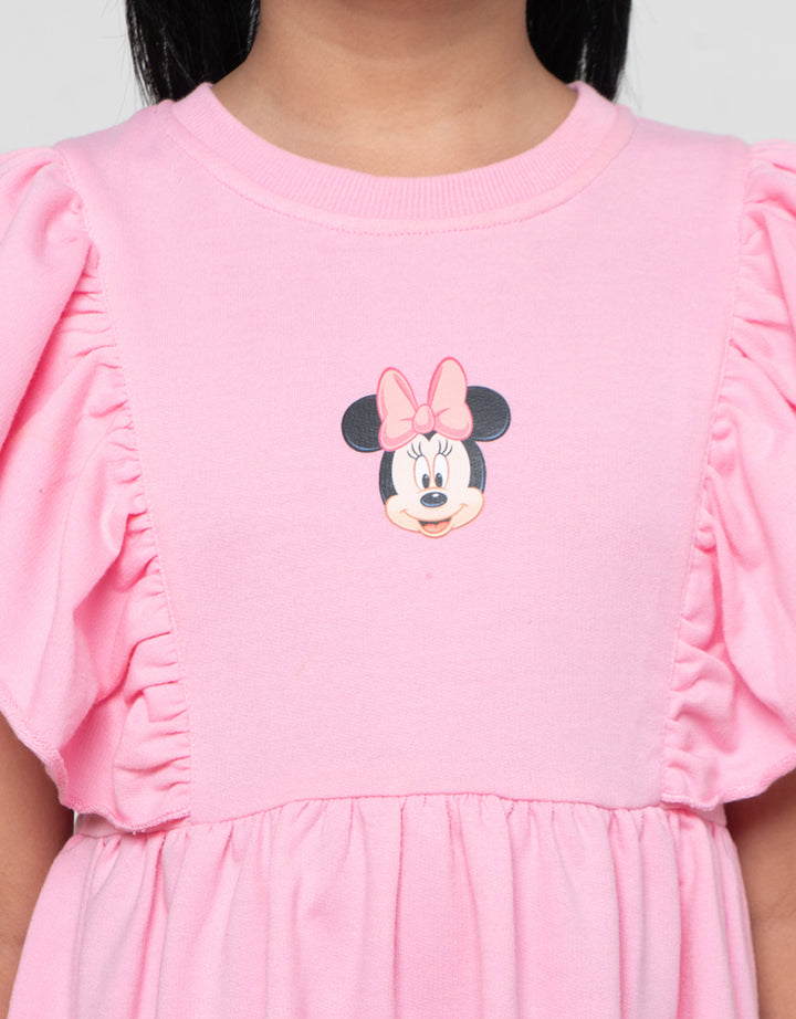 Disney Minnie Snack Club Midi Dress Anak Perempuan