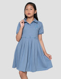 Disney Colar Pleats Minnie Dress Anak Perempuan
