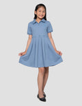 Disney Colar Pleats Minnie Dress Anak Perempuan