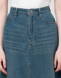 Nevada A-Line Rok Denim Wanita