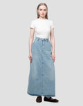 Nevada Basic A Line Rok Denim Wanita