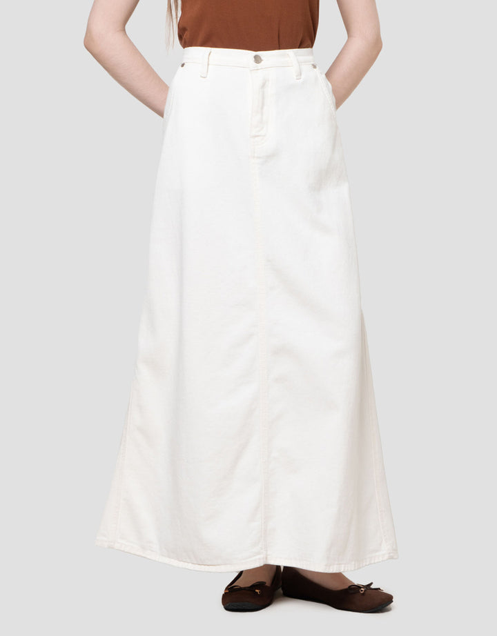 Nevada Basic A Line Rok Denim Wanita