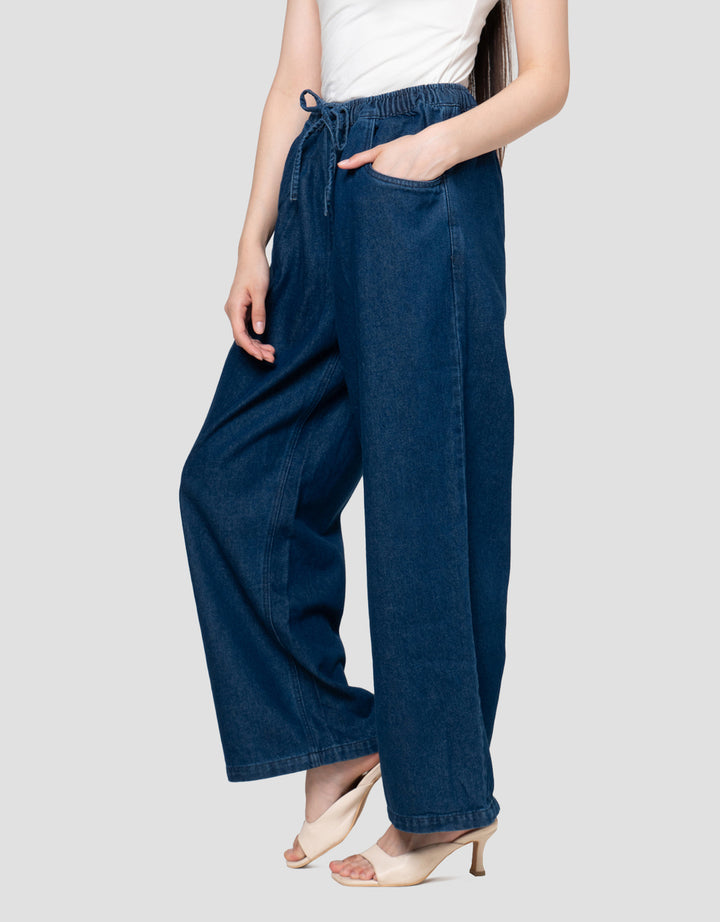 Nevada Celana Kulot Denim Wanita