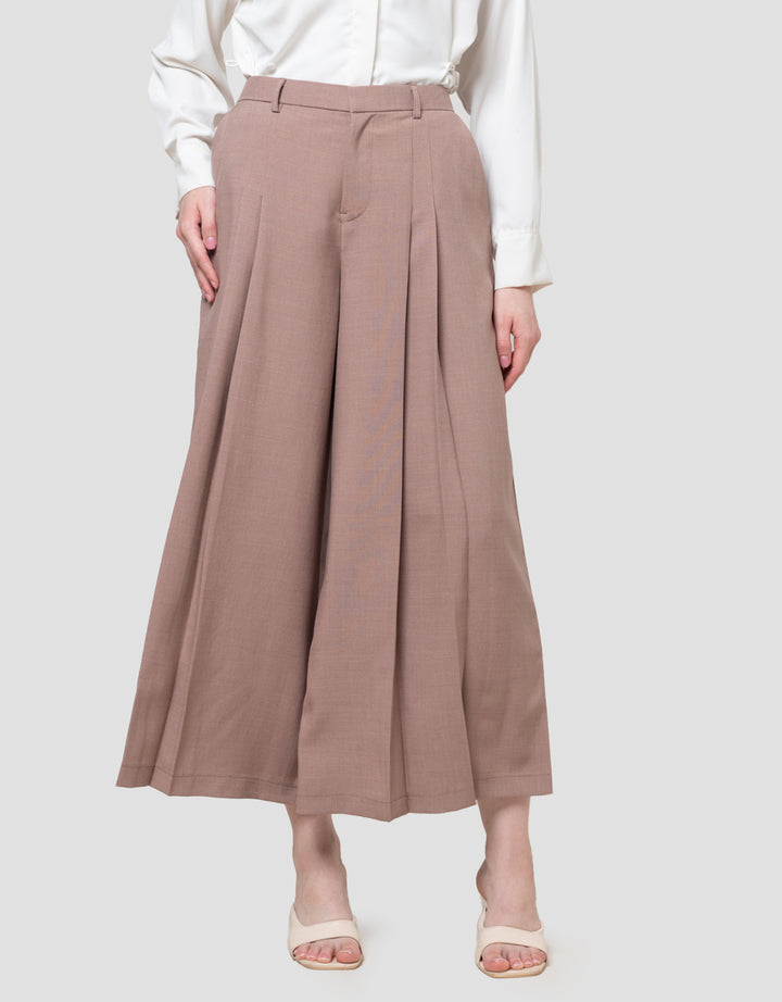 Annisa Wide Leg Palazzo Celana Panjang Wanita