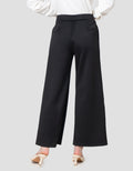 Annisa Wide Leg Solid Celana Panjang Wanita