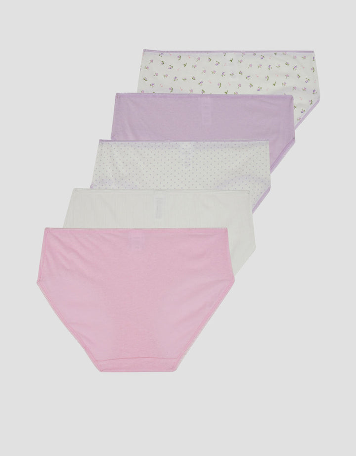 Little M Girls Flower Celana Dalam Pack of 5 Anak Perempuan