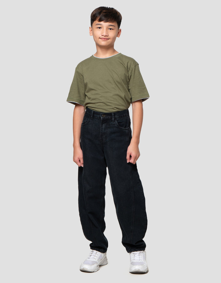 Nevada Barrel Fit Celana Denim Anak Laki-laki