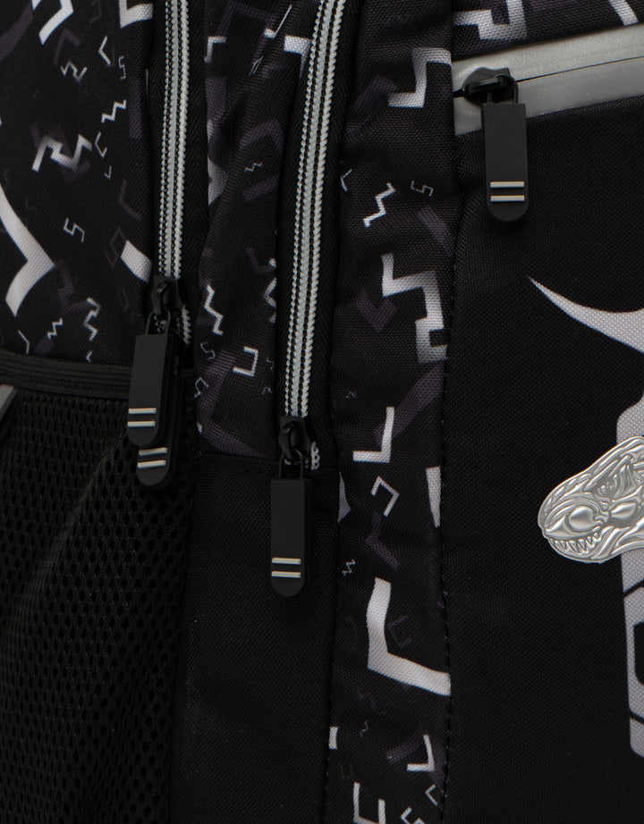 Yippi Tirex Silver Backpack Anak Laki-laki