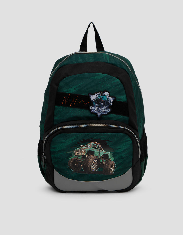Yippi Offroad Car Backpack Anak Laki-laki