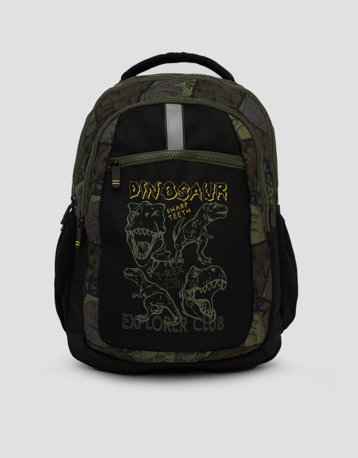 Yippi Dino Puzzle Backpack Anak Laki-laki
