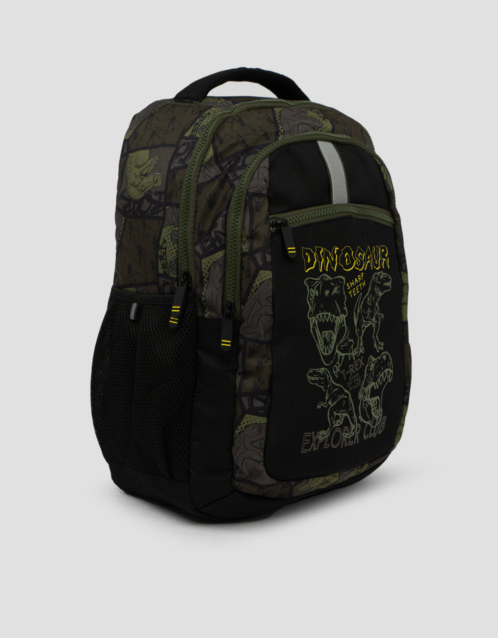 Yippi Dino Puzzle Backpack Anak Laki-laki