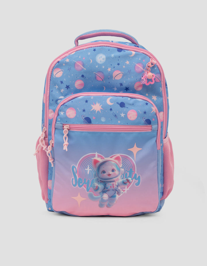Yippi Astronaut Cat Backpack Anak Perempuan
