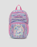 Yippi Purple Unicorn With Wings Backpack Anak Perempuan