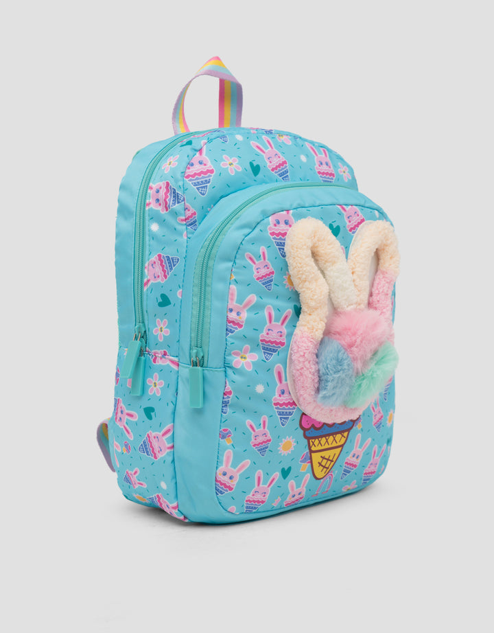 Yippi Fluffy Bunny Backpack Anak Perempuan