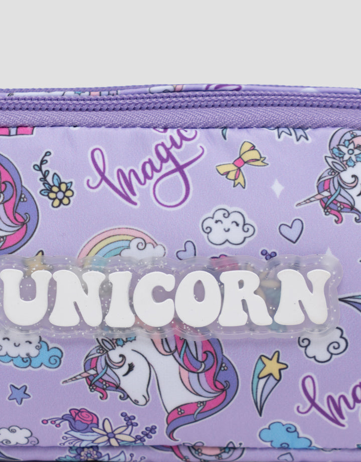 Yippi Magic Unicorn Kotak Pensil Anak Perempuan