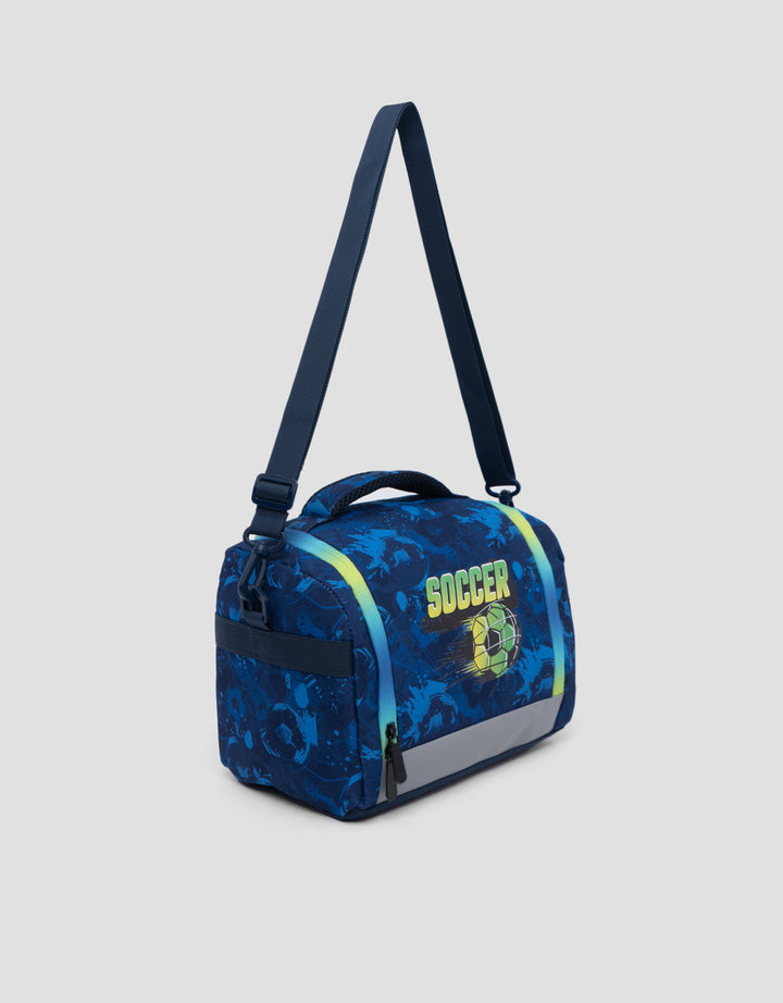 Yippi Soccer Green Lunch Bag Anak Laki-laki