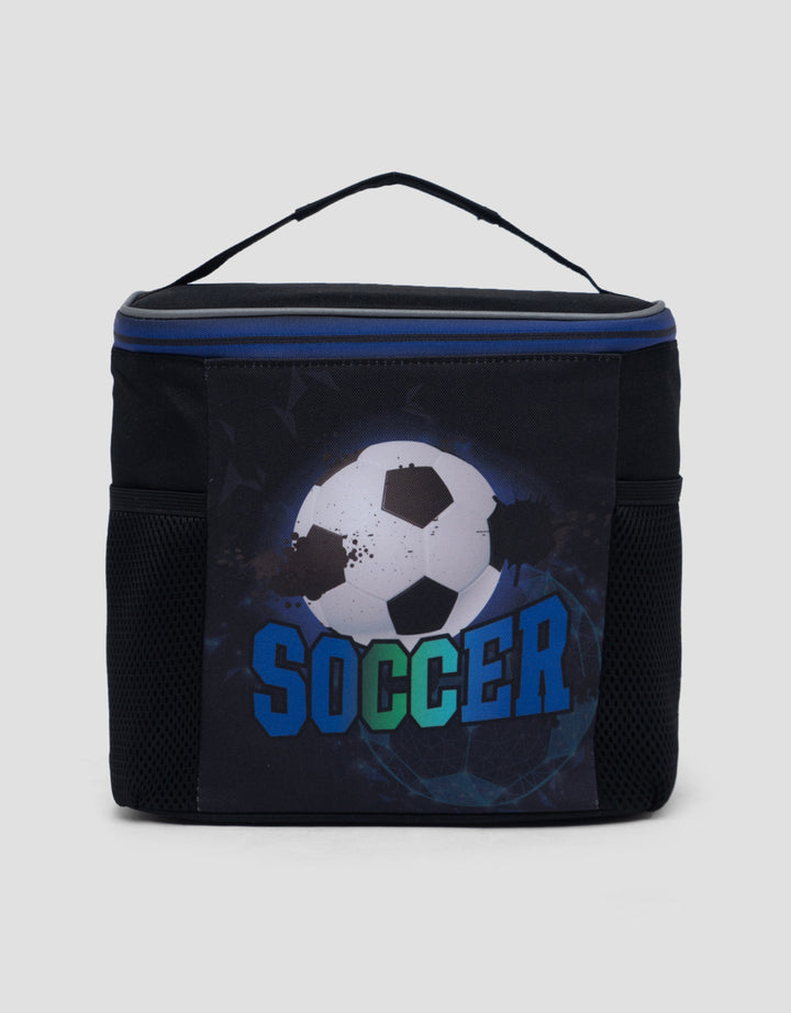 Yippi Soccer Blue Lunch Bag Anak Laki-laki