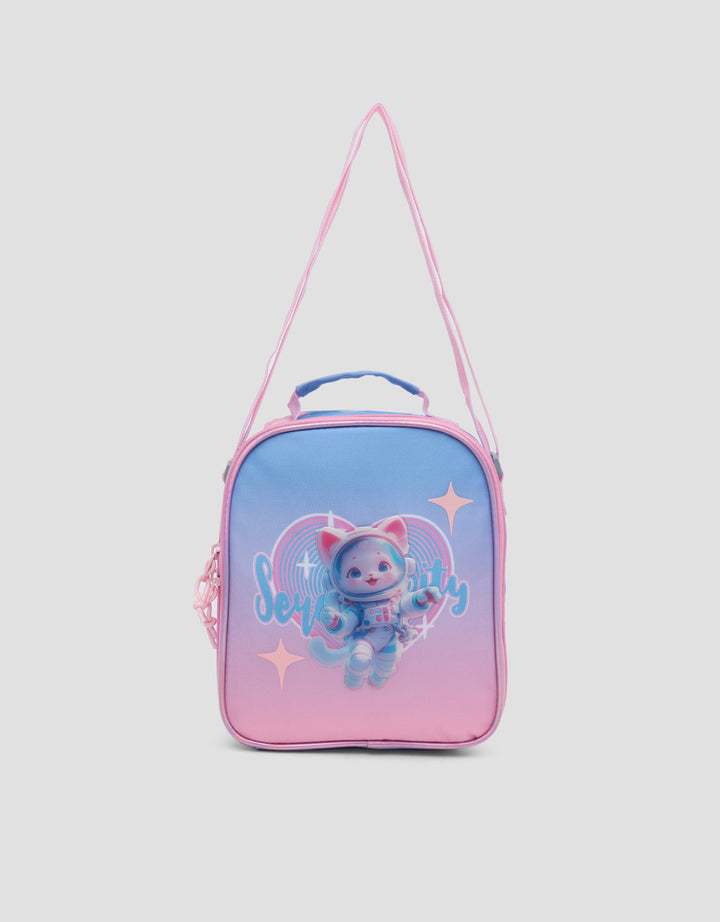 Yippi Astronaut Cat Lunch Bag Anak Laki-laki