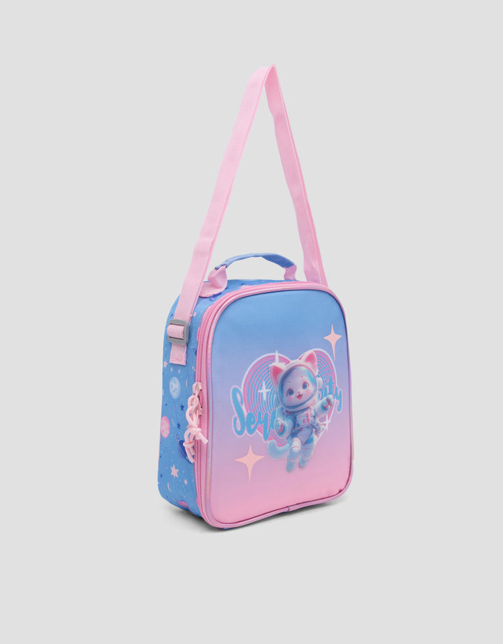 Yippi Astronaut Cat Lunch Bag Anak Laki-laki