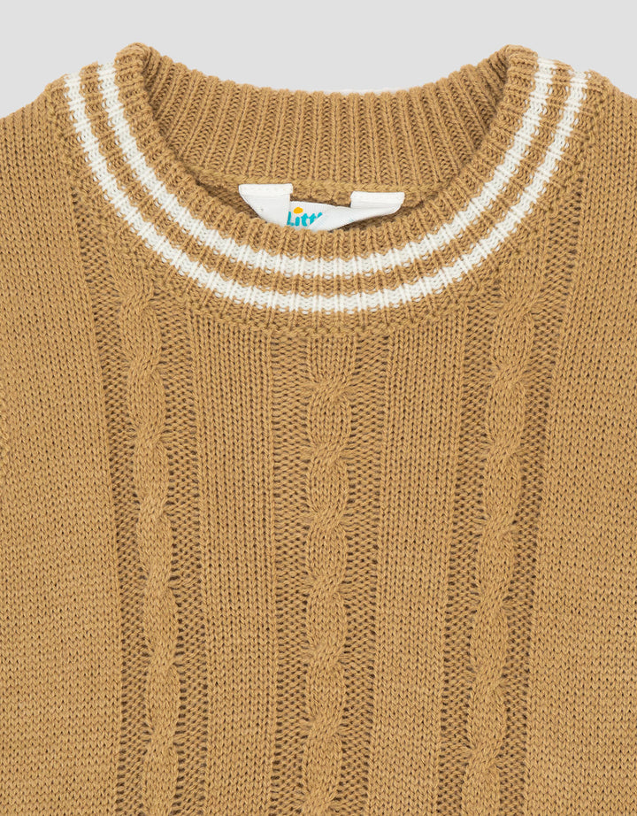 Little M Rajut Sleveless Sweater Bayi