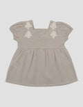 Little M Linen Crossye Blouse Bayi