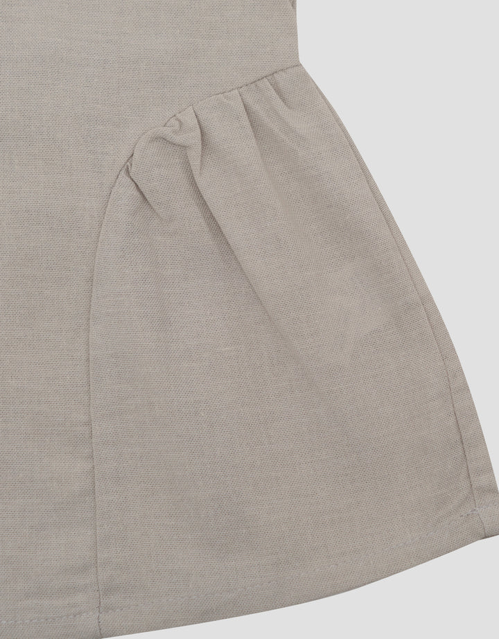 Little M Linen Crossye Blouse Bayi