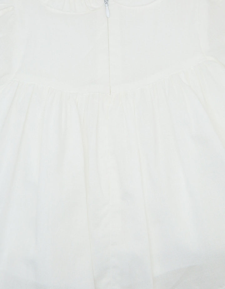 Little M Blouse With Textured Embro Kemeja Bayi