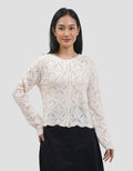 Connexion Chrochet Sweater Wanita