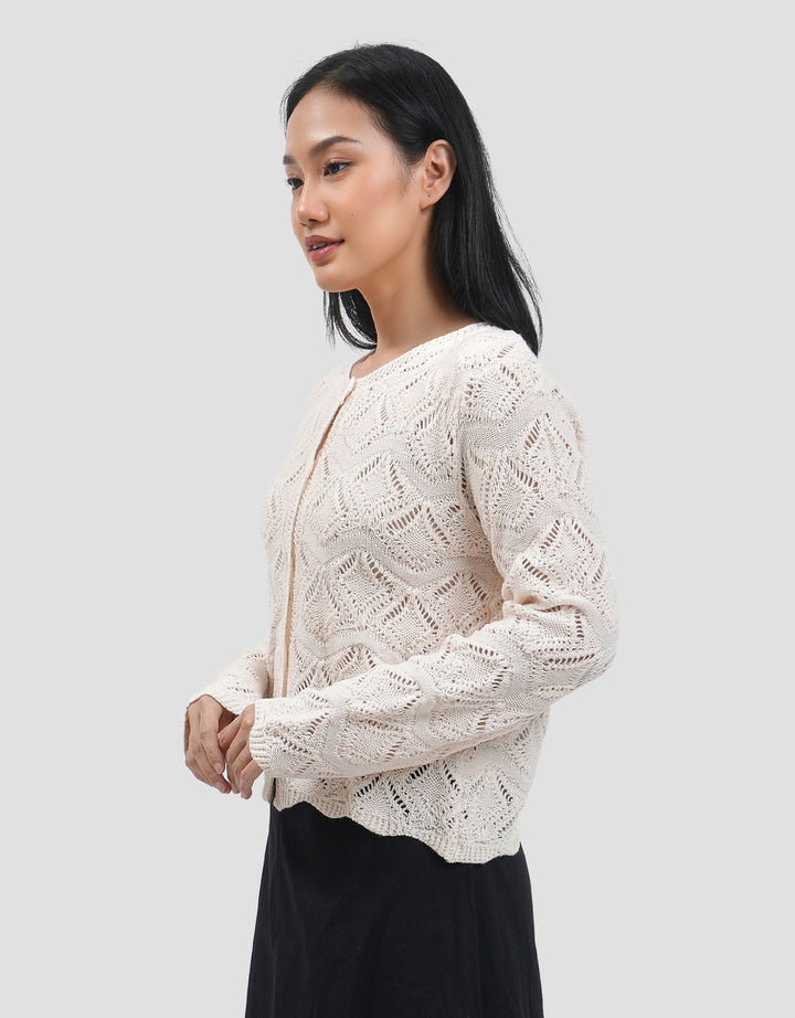 Connexion Chrochet Sweater Wanita