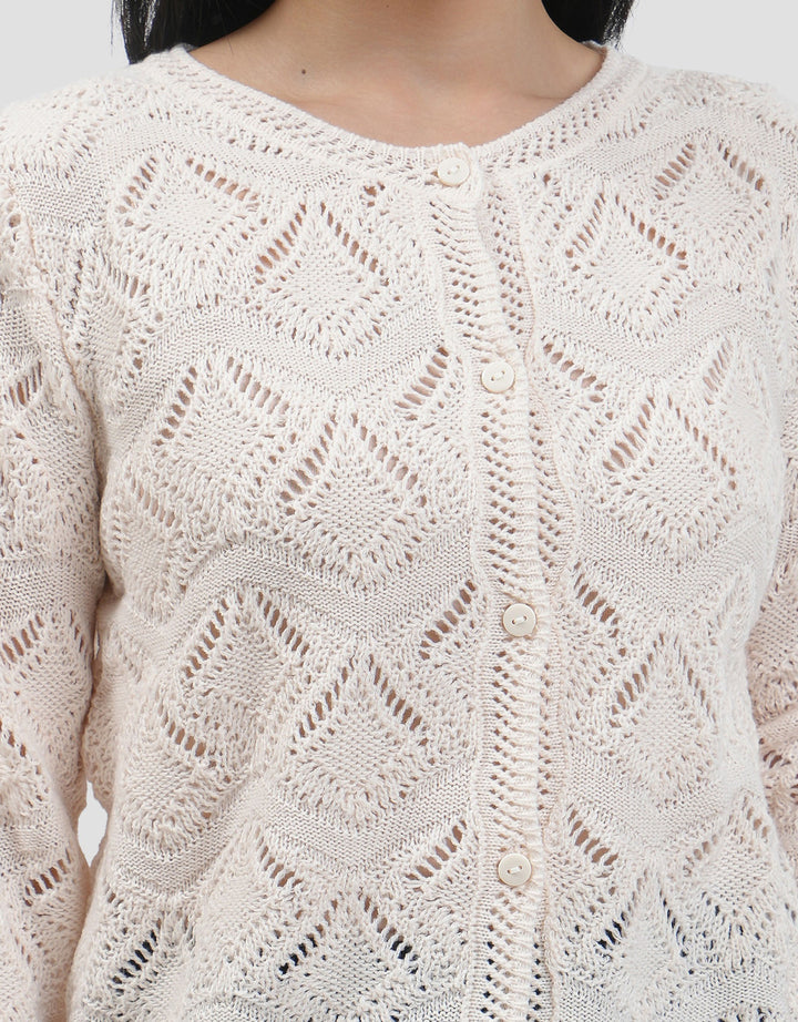 Connexion Chrochet Sweater Wanita