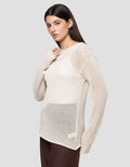 Connexion Chrochet Sweater Wanita