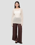Connexion Chrochet Sweater Wanita