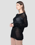Connexion Chrochet Sweater Wanita