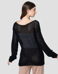 Connexion Chrochet Sweater Wanita