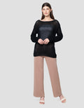 Connexion Chrochet Sweater Wanita