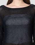 Connexion Chrochet Sweater Wanita