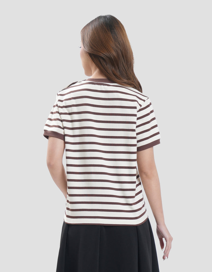 Connexion Emas Kaos Lengan Pendek Wanita