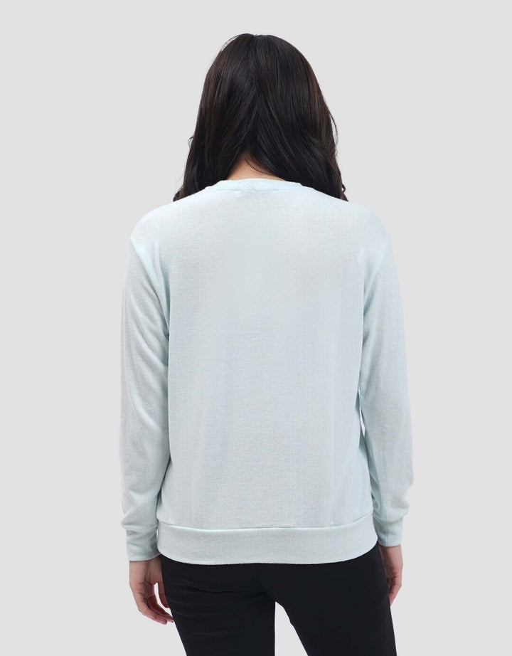 Connexion Fleece Ban Kaos Wanita
