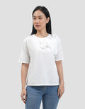 Connexion Chorchet Flower Kaos Wanita