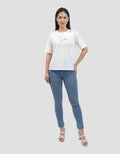 Connexion Chorchet Flower Kaos Wanita