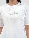 Connexion Chorchet Flower Kaos Wanita