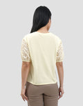 Connexion Eyelet Tgn Kaos Wanita