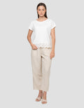 Connexion Kb Eyelet Kaos Wanita