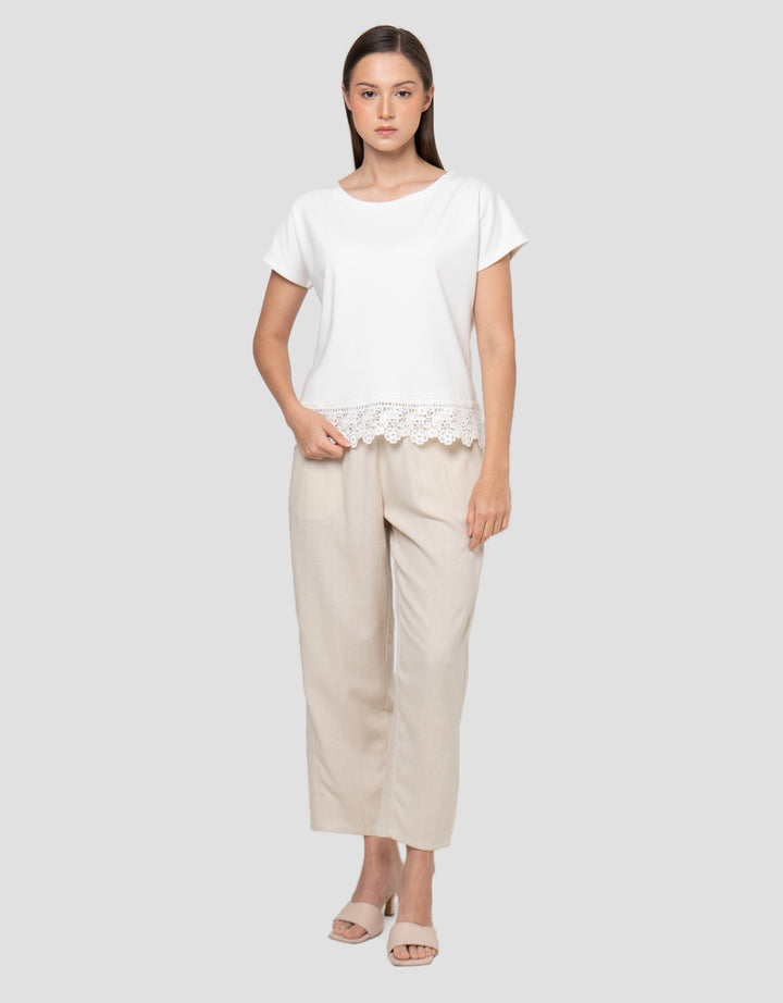 Connexion Kb Eyelet Kaos Wanita